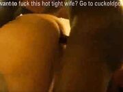 Cuckold - BBC Breeds Mature white wife while hubby watches