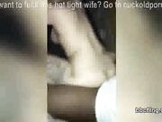 cheating white wife is fucked by a big black cock