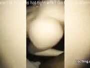 cheating white wife is fucked by a big black cock