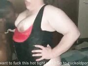 You can watch while his big black cock makes me cum