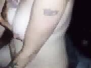 Hubby watch as wife gets creampie by 2 black men