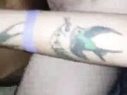 Hubby watch as wife gets creampie by 2 black men