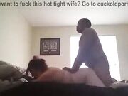Husband Creampies 24 Weeks Pregnant Wife After Doggystyle