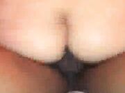 Sexy wife in pigtails sucking bbc