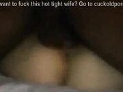 Fat white wife gets seeded by black lover for hubby