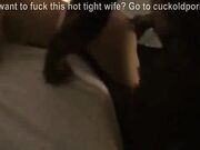 Fat white wife gets seeded by black lover for hubby