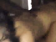 Amateur BBW Wife Sucks Big Black Cock POV