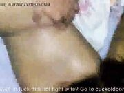 Married Wife Gets Suprised By a Huge BBC