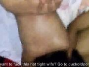 Married Wife Gets Suprised By a Huge BBC