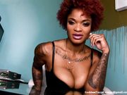 Ebony Goddess Tierra - The Call Blackmail Fantasy