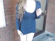 Kaidence King - I masturbate while smoking a cigarette