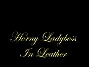 Chateau-Cuir – Horny ladyboss in leather