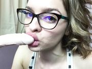 MaryMoody – Mary Sucks a Dildo and Likes It