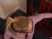 Wankitnow – Carly Rae “Cum Covered Geek”