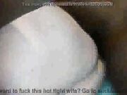 Brunette BBW taking thick BBC ballsdeep and sucking hubby