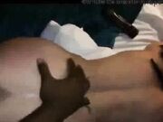 Elizabeth Blackwood rides bareback at BBC Gangbang