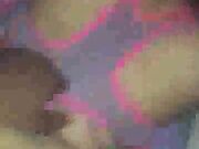 Black guy buttfucking my wife in her purple panties