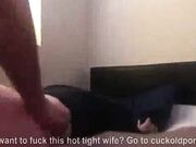 Filmed with his wife Christina