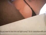 Cuckold Watches Hot MILF Black Fucked