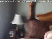 Housewife lets big black cock fuck her then swallows