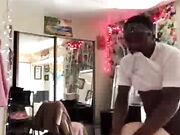 Powerful black monster cocks fuck blonde with nice tits
