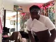 Powerful black monster cocks fuck blonde with nice tits