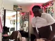 Powerful black monster cocks fuck blonde with nice tits