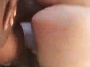 Cuckold films white wife taking creampies from two BBCs