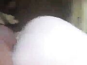 Cuckold films white wife taking creampies from two BBCs