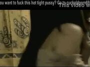 Sexy blonde wife is tired of her husbands tiny cock