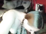 Smoking Swinger wife tries black cock bbc