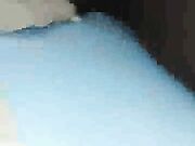 wife gets bbc creampie while husband waits in next room