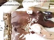 Elizabeth Blackwood rides bareback at BBC Gangbang