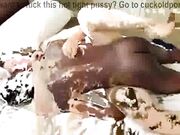 Elizabeth Blackwood rides bareback at BBC Gangbang