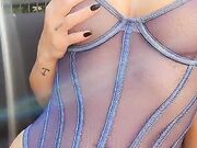 Lexi Belle - Blue Lingerie