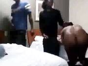 Cuckold Husband sharing his hot wife with BBC