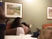 Cuckold Husband sharing his hot wife with BBC