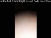 Amateur BBW Wife Sucks Big Black Cock POV