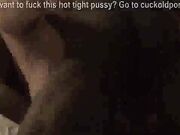 Cuckold Hubby Holds Down Wife Getting Fucked by BBC