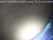 Pia Sofie's first black cock while her cuckold must watching