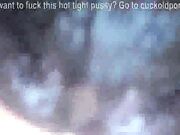 Pia Sofie's first black cock while her cuckold must watching