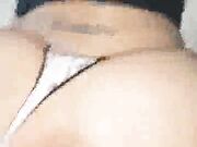 Snow bunny brunette loves to suck my BBC