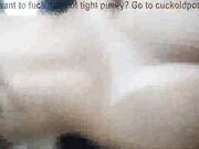 Gorgeous WHITE woman fucking her BBC lover!