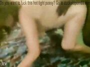 Husband friend bangs hot blonde wife from behind