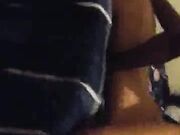 Bbw cuckold wife cums on bbc bull creampie