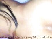 Hot Slut Wife really enjoyed young bull's cock