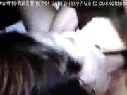 Mature Hairy Natural Blonde in Amateur Interracial Video