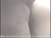 Japanese horny wife wakes up her man