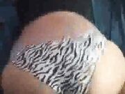 Asian Granny Sucks Black Cock In The Car