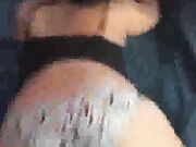 Asian Granny Sucks Black Cock In The Car